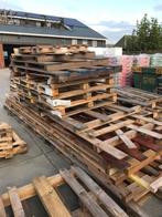Gratis pallets voor stookhout ook een hoop stophout., 6 m³ of meer, Ophalen, Overige houtsoorten