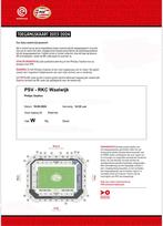 Kaartje PSV - RKC (vak W, OOST), Tickets en Kaartjes, Sport | Voetbal, Mei, Eén persoon