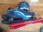 Schaatsen, Evo, maat 38, 1 seizoen gedragen, blauw metallic, Ophalen of Verzenden, Zo goed als nieuw, Noren, Overige merken