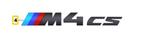 Embleem sierschrift achterklep M4 CS  BMW 4 serie F82 M4 CS, -, -, Nieuw, Ophalen of Verzenden