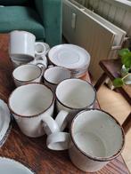 Stonehenge Servies - Kopjes, Schotels, Borden & Ovenschaal, Ophalen, Zo goed als nieuw, Effen, Aardewerk