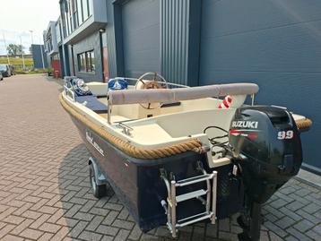 Leuke Garda 430 + Suzuki 9,9 beschikbaar voor biedingen