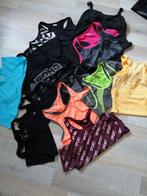 12 stuks trainings shirts Adidas Puma Borg Reebok M/l, Maat 38/40 (M), Ophalen of Verzenden, Fitness of Aerobics, Zo goed als nieuw