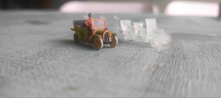 Spyker Tourer uit 1906 spoor N, Hobby en Vrije tijd, Modeltreinen | N-Spoor, Zo goed als nieuw, Brug, Tunnel of Gebouw, Gelijkstroom of Wisselstroom