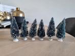 Kerstboompjes voor in een kerstdorp, Ophalen of Verzenden, Gebruikt