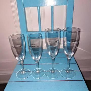 Charles Lafitte champagne glazen 4 stuks beschikbaar voor biedingen
