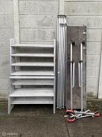 Euroscaffold rolsteiger 135x250x8,20 werkhoogte (Top staat!), Ophalen, Gebruikt, Euroscaffold, Euroscaffold