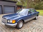 Mercedes 500SE 1982 133000km perfect, Auto's, Mercedes-Benz, Automaat, Achterwielaandrijving, 8 cilinders, Blauw