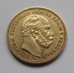 Prussia 20 mark 1887 Wilhelm I, Verzenden, Duitsland, Goud