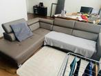 Grijze hoekbank / Grey corner sofa, Huis en Inrichting, Banken | Bankstellen, Ophalen, Gebruikt, Hoekbank, 200 tot 250 cm