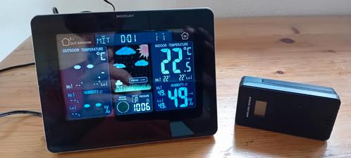 Draadloos Weerstation met Buitensensor Nor-tec, Audio, Tv en Foto, Weerstations en Barometers, Zo goed als nieuw, Weerstation