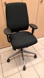 Zwarte Bureaustoel - Ergonomisch, Huis en Inrichting, Bureaustoelen, Gebruikt, Zwart, Ophalen of Verzenden, Bureaustoel