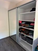 Kledingkast met spiegelschuifdeuren, Huis en Inrichting, Kasten | Kledingkasten, Ophalen, 50 tot 75 cm, 150 tot 200 cm, 200 cm of meer