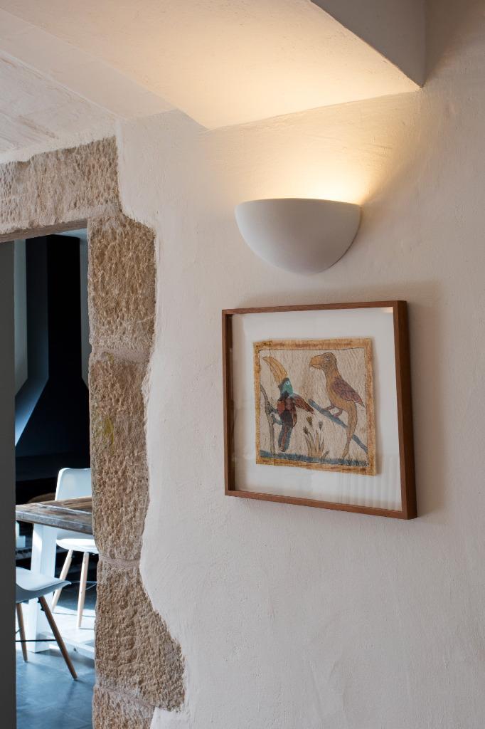 Wandlamp wit, Huis en Inrichting, Lampen | Wandlampen, Nieuw, Overige materialen, Ophalen of Verzenden