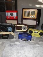 Retro-transistorradio, op batterijen 15 stuks, Audio, Tv en Foto, Radio's, Ophalen of Verzenden, Gebruikt, Transistorradio