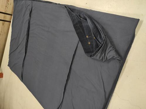 donkerblauw theaterdoek / backdrop 12,5 x 8 m  (2 stuks), Muziek en Instrumenten, Overige Muziek en Instrumenten, Zo goed als nieuw
