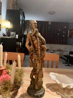 Antiek ogend beeld van een wijze man, Antiek en Kunst, Ophalen of Verzenden