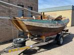 houten zeilboot INCL. trailers (1 RVS trialer), Watersport en Boten, Open zeilboten, Ophalen, Geen motor, Gebruikt, Overige typen