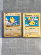 Flying Pikachu&Surfing pikachu Pokémon kaart, Losse kaart, Zo goed als nieuw, Ophalen