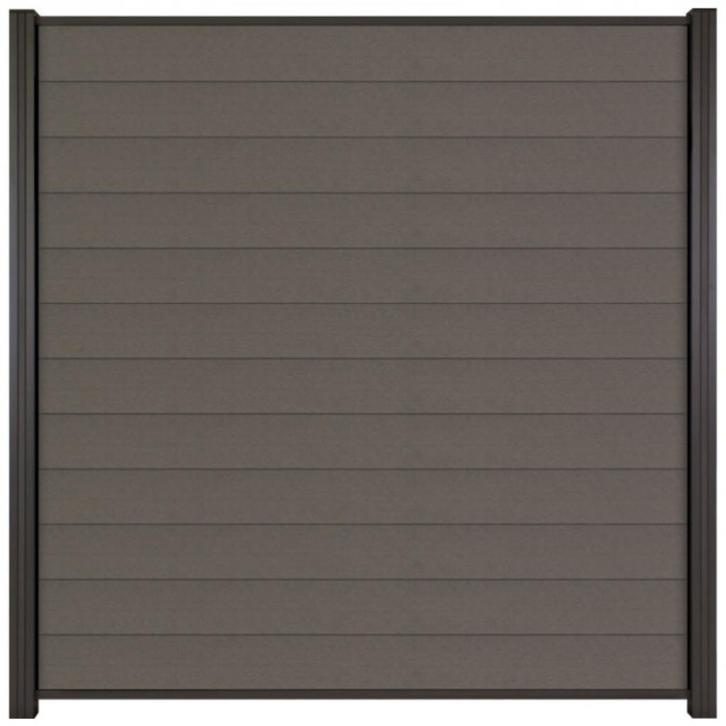 Aanbieding!! Elephant Composiet schutting 9,70m, Tuin en Terras, Schuttingen, Nieuw, Kunststof, 1 tot 2 meter, Minder dan 3 meter