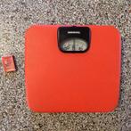 Oranje skai Soehnle weegschaal origineel jaren 70 vintage, Gebruikt, Analoog, 100 kg of meer, Ophalen of Verzenden