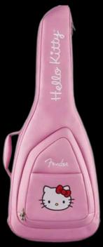 Hello Kitty Fender Gitaartas collectors item!, Ophalen of Verzenden, Nieuw, Elektrische gitaar, Flightcase
