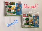 2 zakjes Mario Lego  Nieuw geseald ! Super Leuk, Nieuw, Complete set, Ophalen of Verzenden, Lego