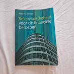 Rekenaarvaardigheid voor financiële beroepen, Ophalen of Verzenden, Zo goed als nieuw, MBO, Peter H.C. Hintzen