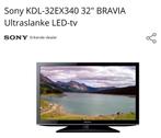 sony Bravia 32" kdl32ex340 met muurbeugel, Ophalen, Gebruikt, Sony