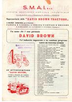 originele folder David Brown 50er jaren tractoren, Boeken, Catalogussen en Folders, Ophalen of Verzenden, Gelezen