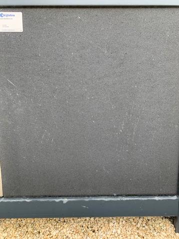 Patio square Black 60x60x4cm Restpartij €23,50 per m2 beschikbaar voor biedingen