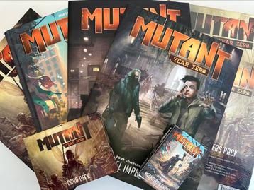 Mutant Year Zero, Core, Mechatron, map, card, compendiums