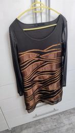 Steps, maar L, mooie bruin gouden tuniek, Ophalen, Zo goed als nieuw, Maat 38/40 (M), Bruin