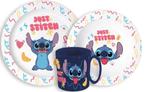 Lilo en Stitch Kinderservies met Mok - Magnetron, Ophalen of Verzenden, Nieuw