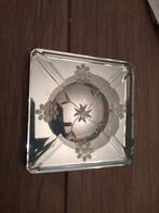 Kristallen asbak met Bloemen, Ophalen of Verzenden