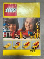 Lego 222 instructieboekje  vintage, Ophalen of Verzenden, Gebruikt