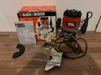Te koop Black&Decker bovenfrees 230v, Ophalen, Gebruikt, Elektrisch, Bovenfrees