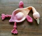 Prachtige gehaakte flamingo. Van mooi nieuw katoen., Nieuw, Ophalen of Verzenden