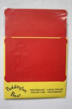 4 pakjes Theaterkaarten Paddington A5 Bear rood zittend, Hobby en Vrije tijd, Kaarten | Zelf maken, Verzenden, Nieuw, Disney, Blanco kaart of Basiskaart