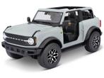 Ford BRONCO Badlands no doors grijs  2021 van maisto 1:18, Ophalen, Nieuw, Auto, Maisto