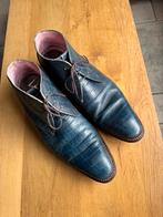 Floris van Bommel petrol maat 8,5, Blauw, Floris van Bommel, Ophalen of Verzenden, Gedragen