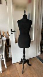 Paspop zwart ca. maat 38, Antiek en Kunst, Antiek | Kleding en Accessoires, Ophalen