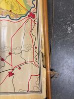 Vintage Topografische Kaart van Gelderland, Landkaart, 1800 tot 2000, Nederland, Ophalen