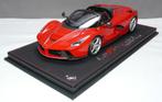Ferrari LaFerrari Aperta Rood BBR182231DIE 1:18 BBR Diecast, Ophalen of Verzenden, Nieuw, Auto, Overige merken