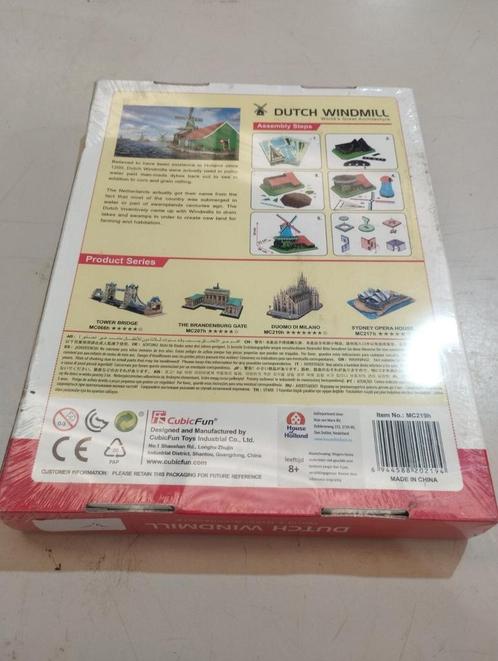 Dutch windmill bouwspel, Hobby en Vrije tijd, Gezelschapsspellen | Overige, Nieuw, Ophalen