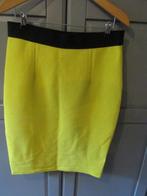 G496 Juffrouw Jansen mt XL nieuw rok geel zwart, Verzenden, Geel, Maat 46/48 (XL) of groter, Nieuw