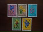 Beschermde flora Luxemburg 1976, mi. 936-40 postfris, Ophalen of Verzenden, Postfris, Dier of Natuur
