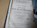 ATLAS VOOR DE VOLKSSCHOOL UIT 1923, P.R. C. L. VAN BALEN, 1800 tot 2000, Nederland, Ophalen