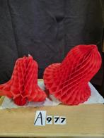 bellen papier rood vintage [a977], Ophalen of Verzenden, 'T Olde Gre-j, Info@toldegrej.nl, Endepoelstraat 20f Didam