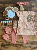 Baby girl dirkje setje jurkje legging slofjes haarband 56, Kinderen en Baby's, Babykleding | Maat 56, Meisje, Dirkje, Nieuw, Ophalen of Verzenden